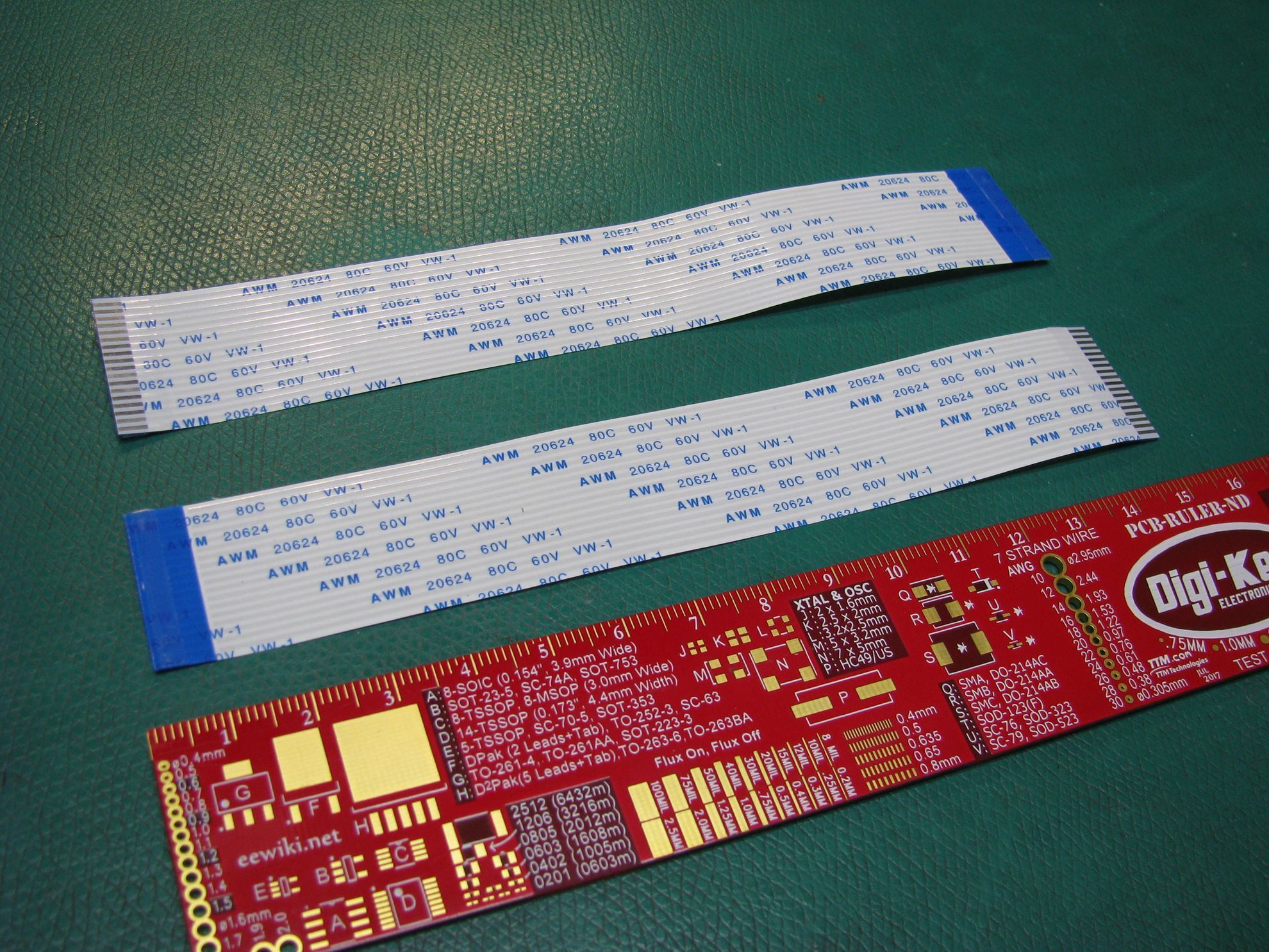 Soigeneris - your resource for hi-tech hobbies. Flat Flex Cables (FFC ...