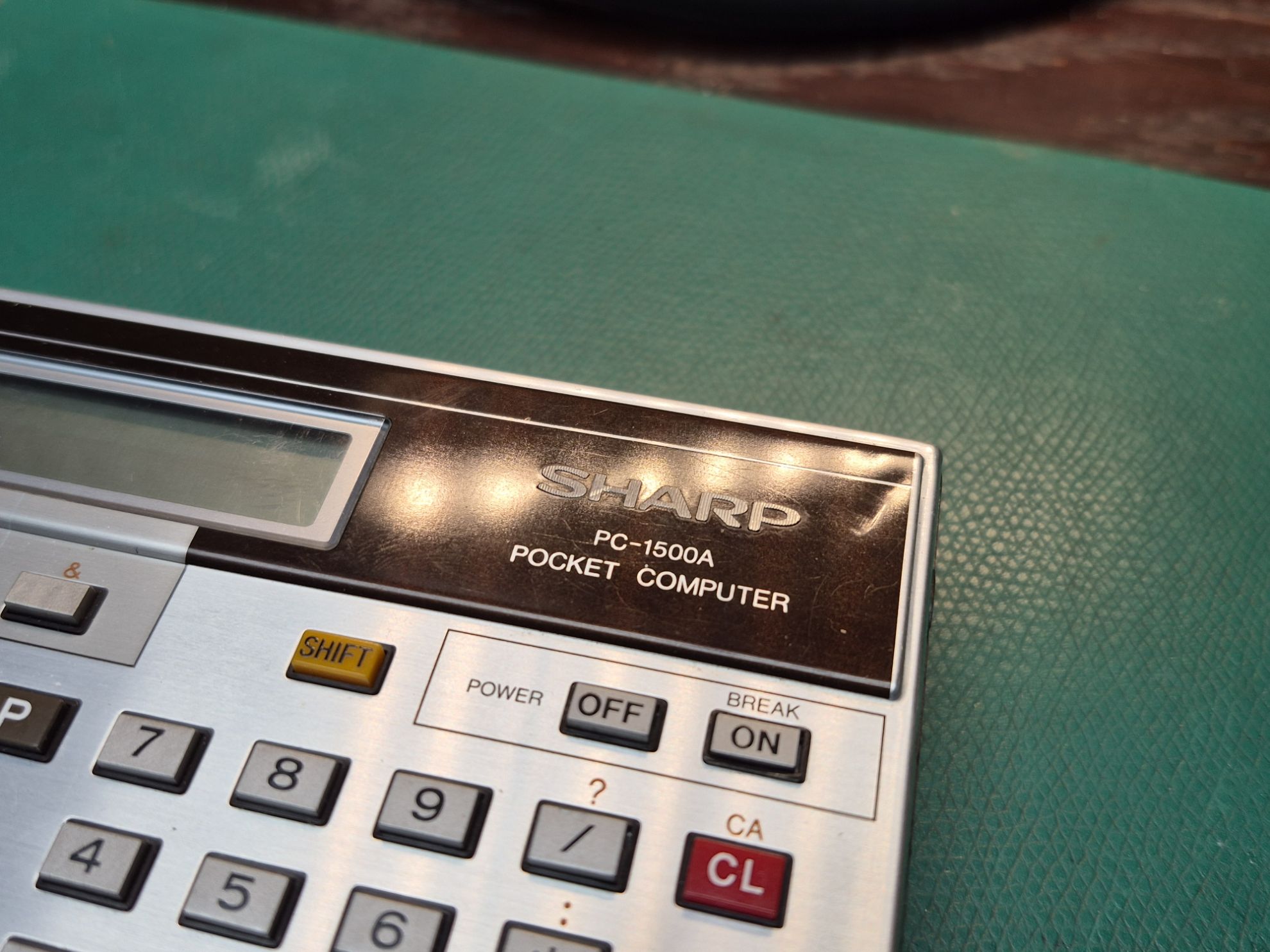 Soigeneris - your resource for hi-tech hobbies. Sharp PC-1500A ...